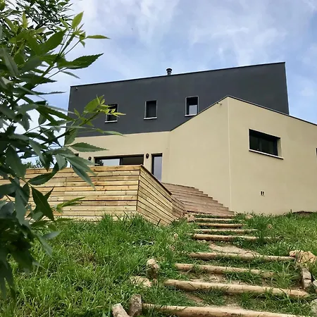 Maison D'architecte Avec Piscine Et Vue Demeureinsolite Casa vacanze Durban-Corbieres